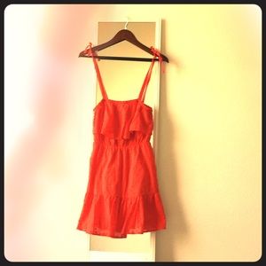Lollipop Red-Dotted Sleeveless & Collarless Blouse
